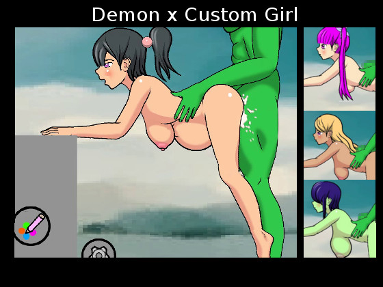 Demon x Custom Girl