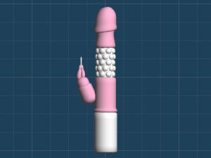 [RE209535] 3D Model Data [Vibrating Sex Toy]