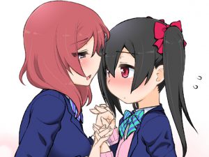 [RE210092] Maki-chan’s First H with Nico-chan (Futanari Edition) [English Version]