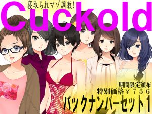 [RE215355] JAPANESE Cuckold magazine Back Issues Set 1