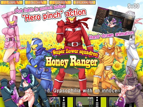 Super flower squadron Honey Ranger By Miracle Heart