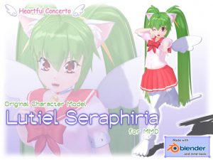 [RE294778] [MMD Model] Lutiel Seraphiria Ver.2