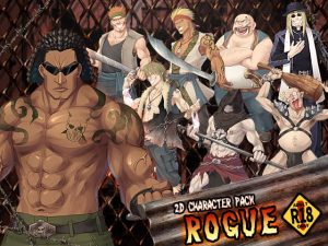 [RE297367] 2D characters pack ROGUE R18