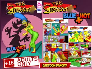 [RE316722] THE SIMPSON* BLUE IS HOT