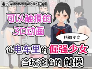 [RJ386025] 让电车里的倔强少女当场沦陷的触摸 【简体版】