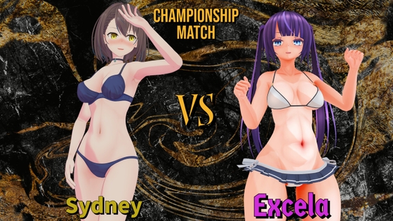 Sydney Vs Excela - Title Match By WrestleGuy