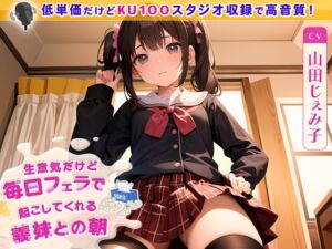 [RJ01074967] 【簡体中文版】【99円】生意気だけど毎日フェラで起こしてくれる義妹との朝