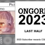 ONGORE 2023 -Last half-