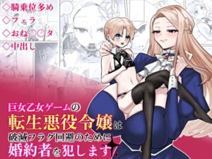 [RJ01305645] [ENG Ver.] Reincarnated Otome Game Giant Villainess Ravages Her Fiancé To Avoid Triggering A Bad End Flag