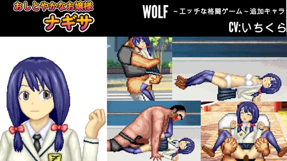 おしとやかなお嬢様「ナギサ」WOLF〜エッチなアップデート型格闘ゲーム〜 追加キャラ By WOLF