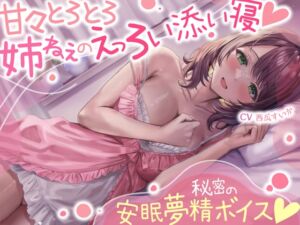 [RJ01370013] 【簡体中文版】甘々とろとろ姉ねぇのえっろい添い寝☆秘密の安眠夢精ボイス☆(寝てるのに勃っちゃうASMR)